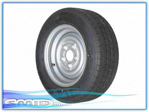 KK185-60 R 12 C Security Kerék Szereltkerék utánfutó alkatrész